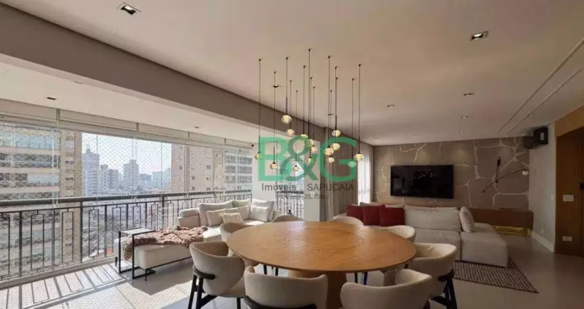 Apartamento com 3 dormitórios à venda, 184 m² por r$ 2.990.000,00 - parque da mooca - são paulo/sp