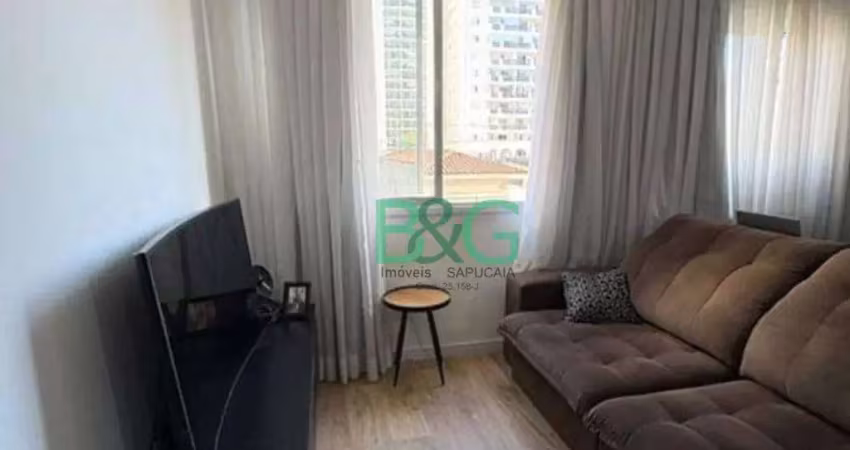 Apartamento com 1 dormitório à venda, 34 m² por r$ 359.000 - água rasa - são paulo/sp