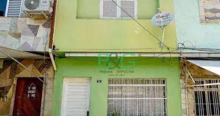 Sobrado com 2 dormitórios à venda, 80 m² por r$ 529.000 - tatuapé - são paulo/sp