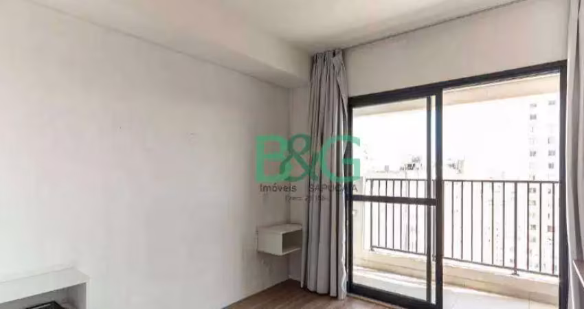 Studio com 1 dormitório à venda, 25 m² por r$ 314.500,00 - centro histórico de são paulo - são paulo/sp