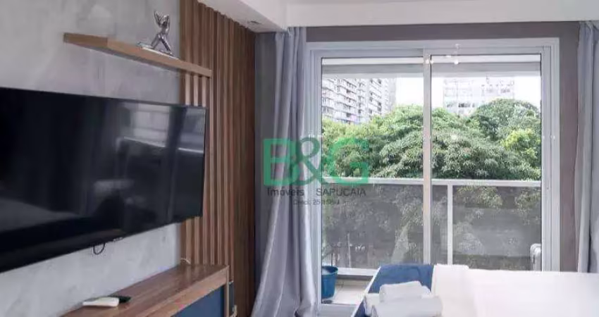 Studio com 1 dormitório à venda, 25 m² por r$ 374.000 - centro - são paulo/sp