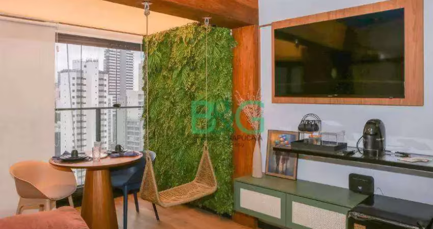 Apartamento com 1 dormitório à venda, 41 m² por r$ 994.000 - perdizes - são paulo/sp