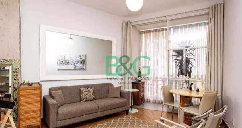 Studio com 1 dormitório à venda, 40 m² por r$ 274.000 - consolação - são paulo/sp