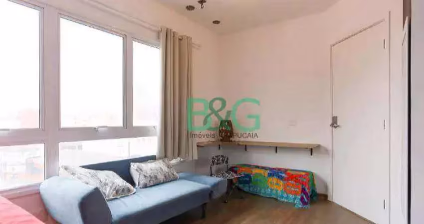 Studio com 1 dormitório à venda, 25 m² por r$ 269.000 - centro - são paulo/sp