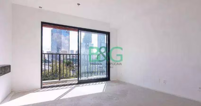 Apartamento com 1 dormitório à venda, 25 m² por r$ 344.000 - pinheiros - são paulo/sp
