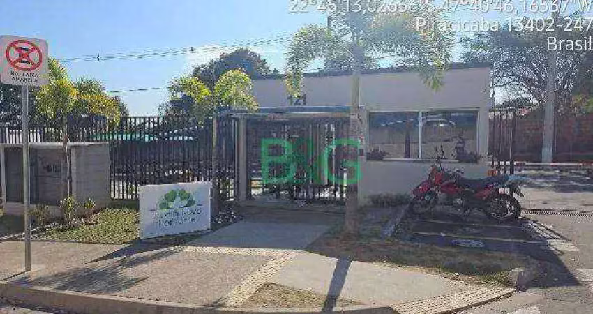 Apartamento com 2 dormitórios à venda, 44 m² por r$ 112.964 - novo horizonte - piracicaba/sp