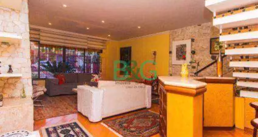 Sobrado com 3 dormitórios à venda, 240 m² por r$ 1.345.000 - lapa - são paulo/sp