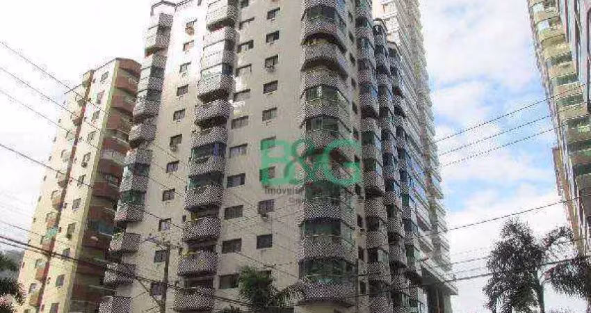 Apartamento com 3 dormitórios à venda, 129 m² por r$ 570.218 - canto do forte - praia grande/sp