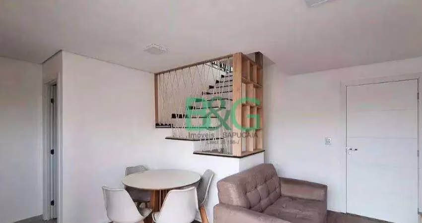 Apartamento duplex com 2 dormitórios à venda, 56 m² por r$ 764.000,00 - santana - são paulo/sp