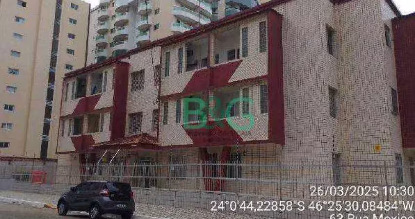 Apartamento com 1 dormitório à venda, 37 m² por r$ 105.000 - guilhermina - praia grande/sp