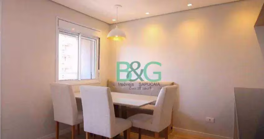 Apartamento com 1 dormitório à venda, 41 m² por r$ 479.000 - parque da vila prudente - são paulo/sp
