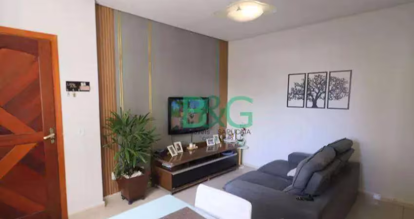 Casa com 2 dormitórios à venda, 125 m² por r$ 1.398. - vila osasco - osasco/sp