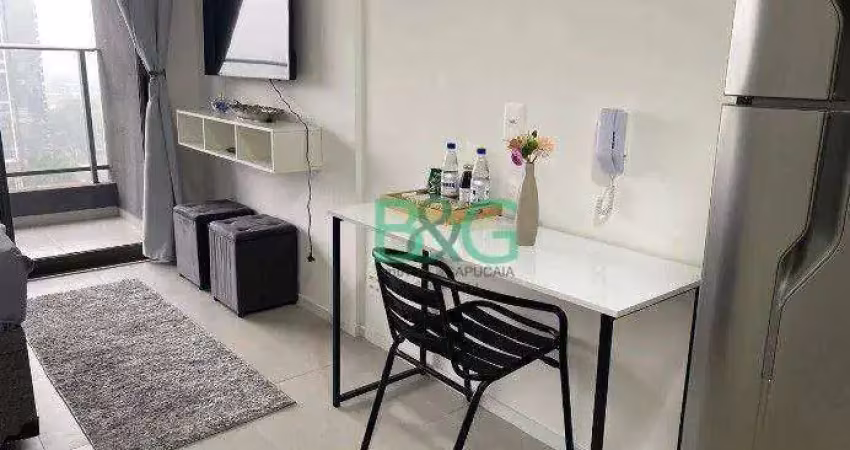 Studio com 1 dormitório para alugar, 26 m² por r$ 453/mês - vila clementino - são paulo/sp