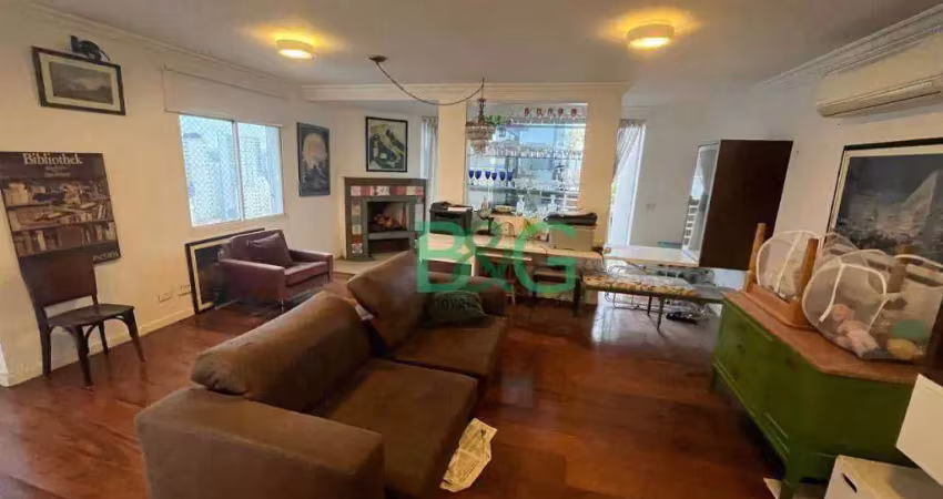 Cobertura com 4 dormitórios, 300 m² - venda por r$ 2.800.000,00 ou aluguel por r$ 8.800,00/mês - campo belo - são paulo/sp