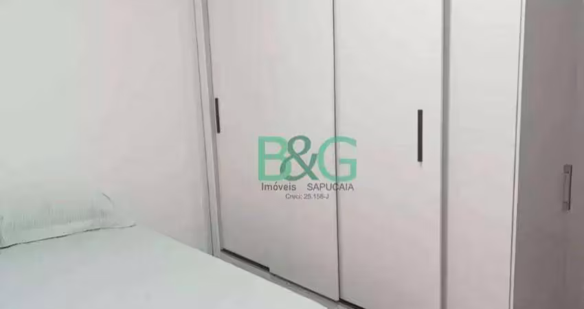Apartamento com 1 dormitório à venda, 22 m² por r$ 349. - república - são paulo/sp