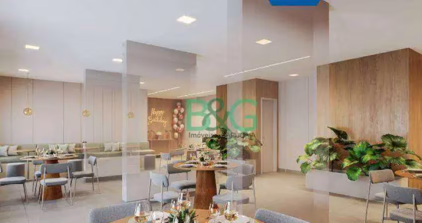 Apartamento garden com 2 dormitórios à venda, 49 m² por r$ 346.500,00 - vila matilde - são paulo/sp