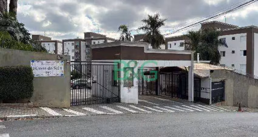 Apartamento com 3 dormitórios à venda, 69 m² por r$ 219.000 - jardim sabiá - cotia/sp