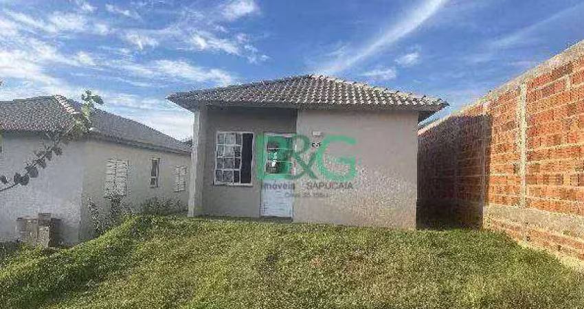 Casa com 2 dormitórios à venda, 43 m² por r$ 114.838 - vida nova presidente prudente iii - presidente prudente/sp