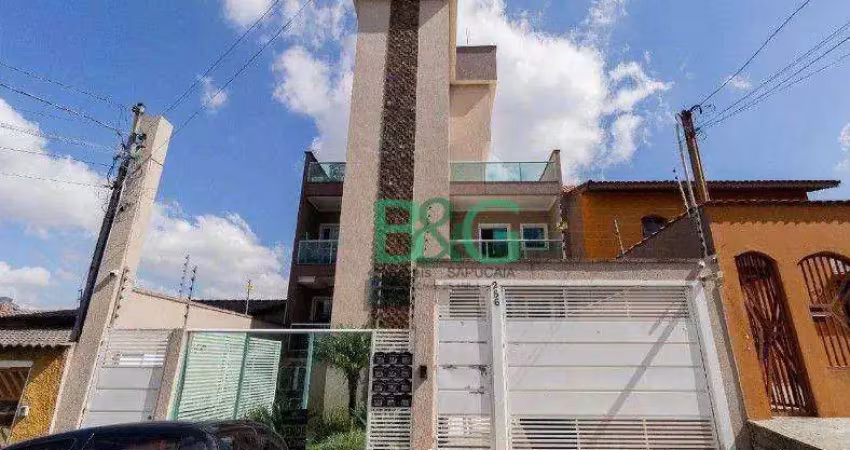 Apartamento com 2 dormitórios à venda, 41 m² por r$ 380.000,00 - vila granada - são paulo/sp