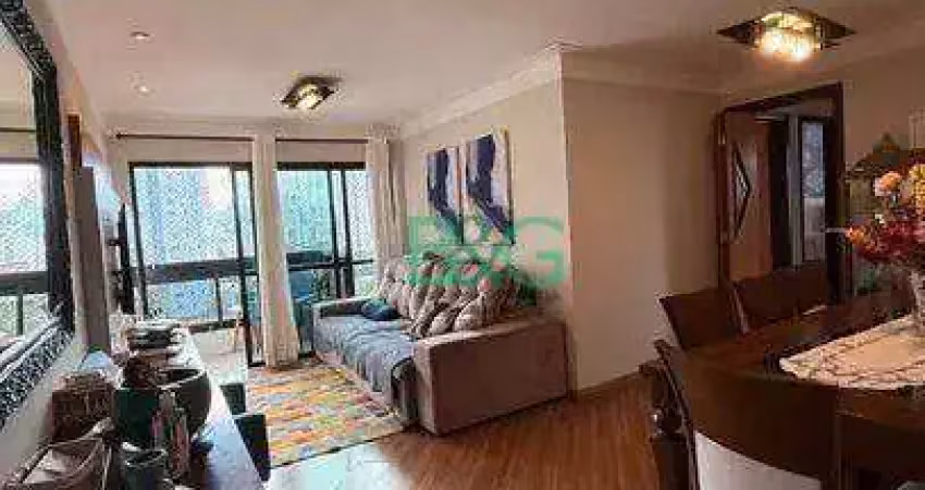 Apartamento com 3 dormitórios à venda, 78 m² por r$ 629.000 - vila independência - são paulo/sp