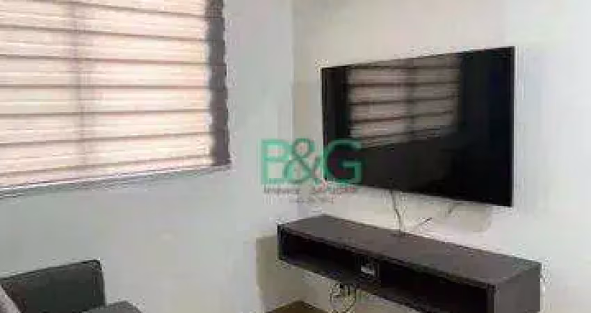 Apartamento com 2 dormitórios à venda, 37 m² por r$ 389.000 - mooca - são paulo/sp