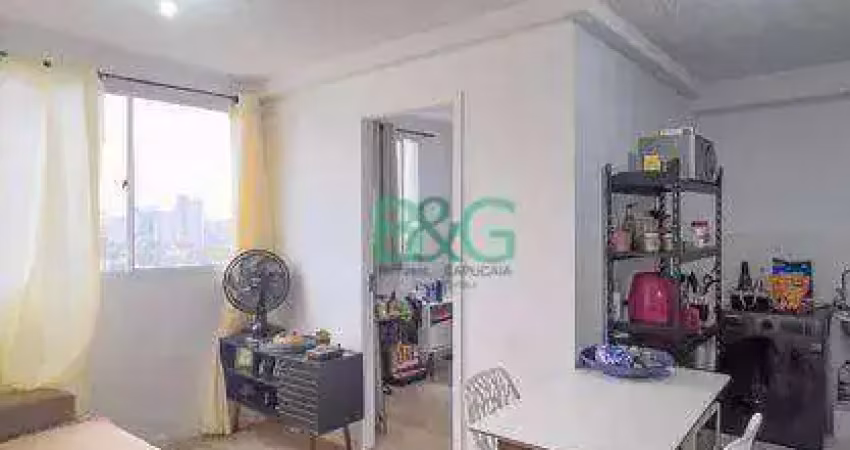Apartamento com 2 dormitórios à venda, 35 m² por r$ 499.000 - ipiranga - são paulo/sp