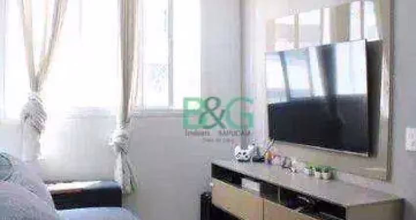 Apartamento com 2 dormitórios à venda, 45 m² por r$ 394.000 - brás - são paulo/sp
