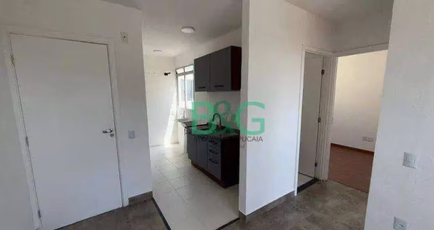Apartamento com 2 dormitórios à venda, 38 m² por r$ 206.700 - cidade popular - são paulo/sp