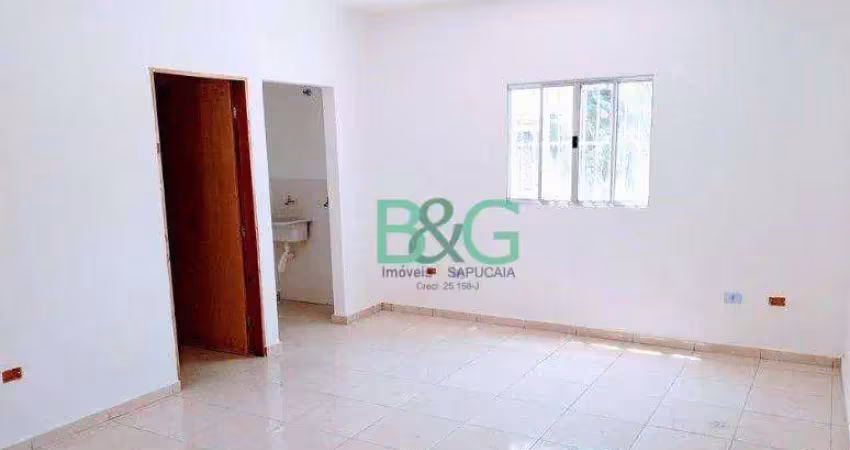 Apartamento com 1 dormitório para alugar, 50 m² por r$ 1.200,00/mês - vila ayrosa - são paulo/sp