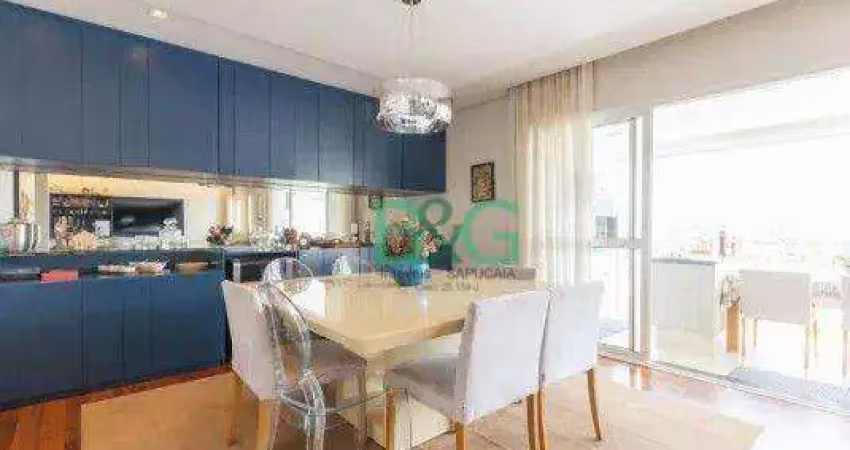 Apartamento com 3 dormitórios para alugar, 175 m² por r$ 19.454,00/mês - vila cordeiro - são paulo/sp