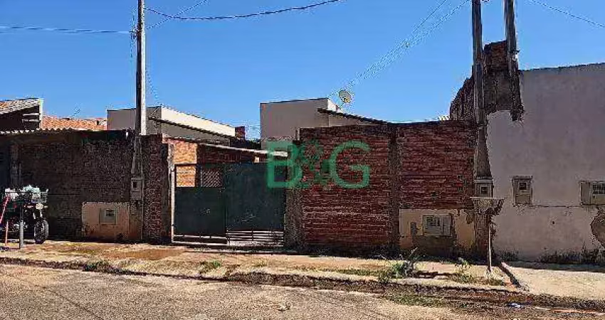 Casa com 2 dormitórios à venda, 48 m² por r$ 104.490,62 - parque pampulha - agudos/sp