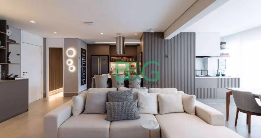 Apartamento com 2 dormitórios à venda, 97 m² por r$ 1.699.000,00 - jardim das perdizes - são paulo/sp