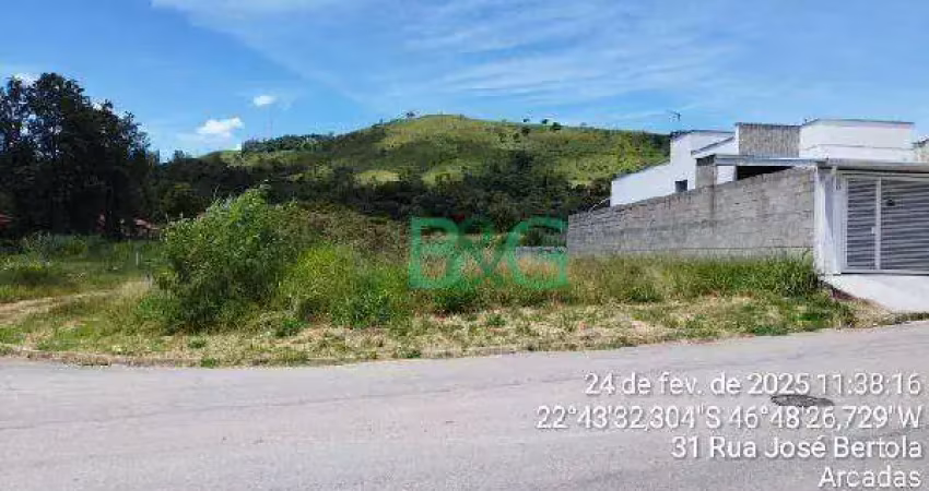 Terreno à venda, 357 m² por r$ 200.116 - bairro do martírio - amparo/sp