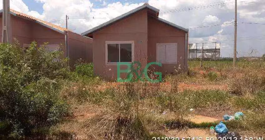 Casa com 2 dormitórios à venda, 43 m² por r$ 73.422 - residencial aimoré - araçatuba/sp