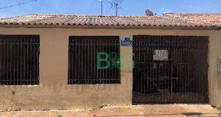 Casa com 2 dormitórios à venda, 140 m² por r$ 81.317,60 - conj alvares machado - álvares machado/sp