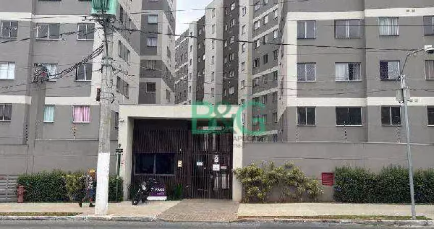 Apartamento com 1 dormitório à venda, 24 m² por r$ 129.890 - guaianazes - são paulo/sp