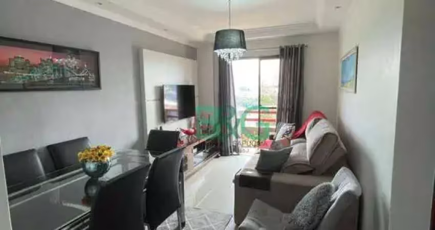 Apartamento com 3 dormitórios à venda, 78 m² por r$ 500.000 - vila oratório - são paulo/sp