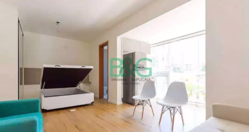 Studio com 1 dormitório à venda, 32 m² por r$ 489. - sumaré - são paulo/sp