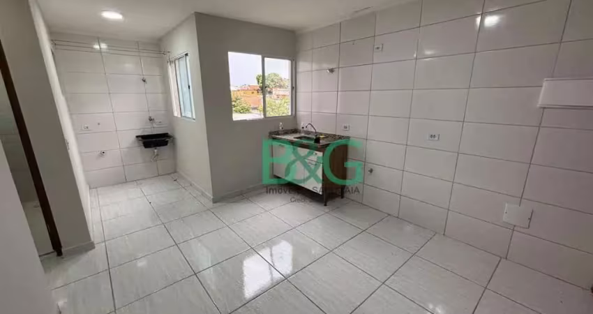 Apartamento com 2 dormitórios à venda, 38 m² por r$ 195.000 - jardim soares - são paulo/sp