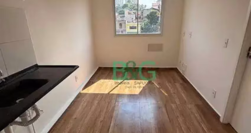 Apartamento com 1 dormitório à venda, 25 m² por r$ 150.000,00 - cidade satélite santa bárbara - são paulo/sp