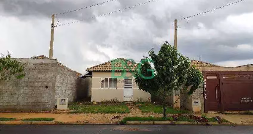 Casa com 2 dormitórios à venda, 44 m² por r$ 89.403 - residencial sylvio jose venturolli - araçatuba/sp