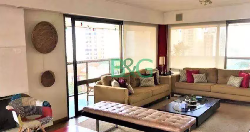 Apartamento com 4 dormitórios à venda, 240 m² por r$ 3.359. - perdizes - são paulo/sp