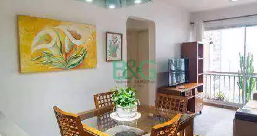 Apartamento com 2 dormitórios à venda, 57 m² por r$ 374.000 - vila parque jabaquara - são paulo/sp