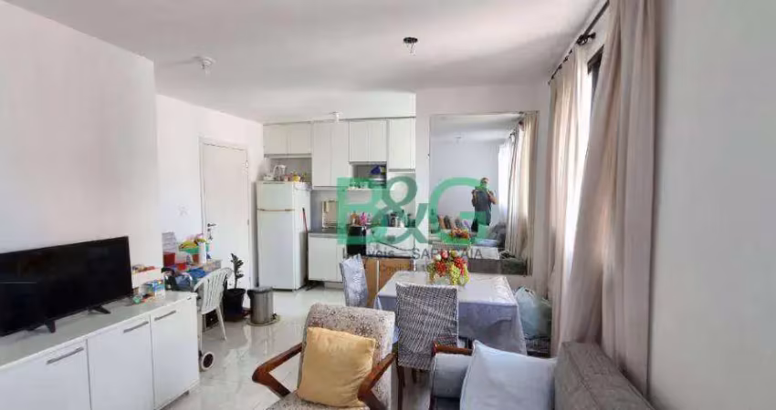 Apartamento com 1 dormitório, 36 m² - venda por r$ 295. ou aluguel por r$ 409/mês - vila mira - são paulo/sp