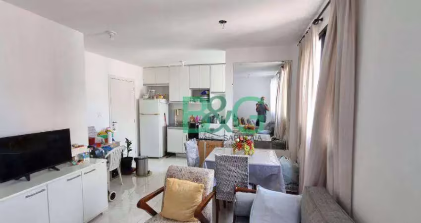 Apartamento com 1 dormitório, 36 m² - venda por r$ 295. ou aluguel por r$ 409/mês - vila mira - são paulo/sp