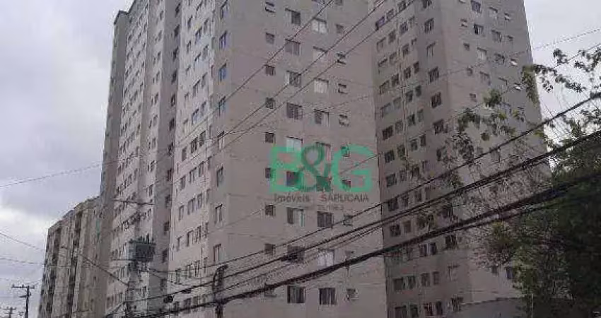 Apartamento com 2 dormitórios à venda, 42 m² por r$ 136.269 - jardim maria duarte - são paulo/sp