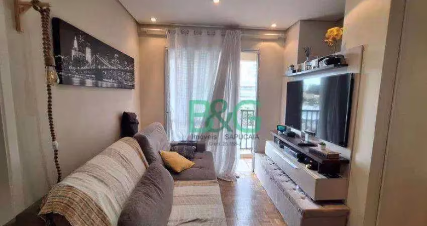 Apartamento com 2 dormitórios à venda, 47 m² por r$ 458.000 - mooca - são paulo/sp