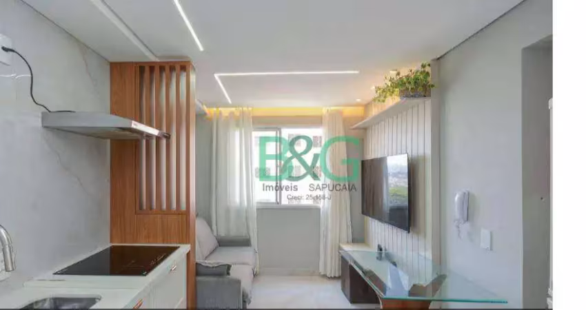 Apartamento com 2 dormitórios à venda, 34 m² por r$ 289. - socorro - são paulo/sp