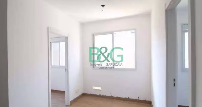 Apartamento com 2 dormitórios à venda, 34 m² por r$ 349. - socorro - são paulo/sp