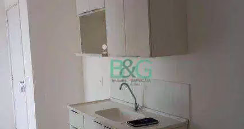 Apartamento com 2 dormitórios para alugar, 34 m² por r$ 2.400,00/mês - vila guilhermina - são paulo/sp